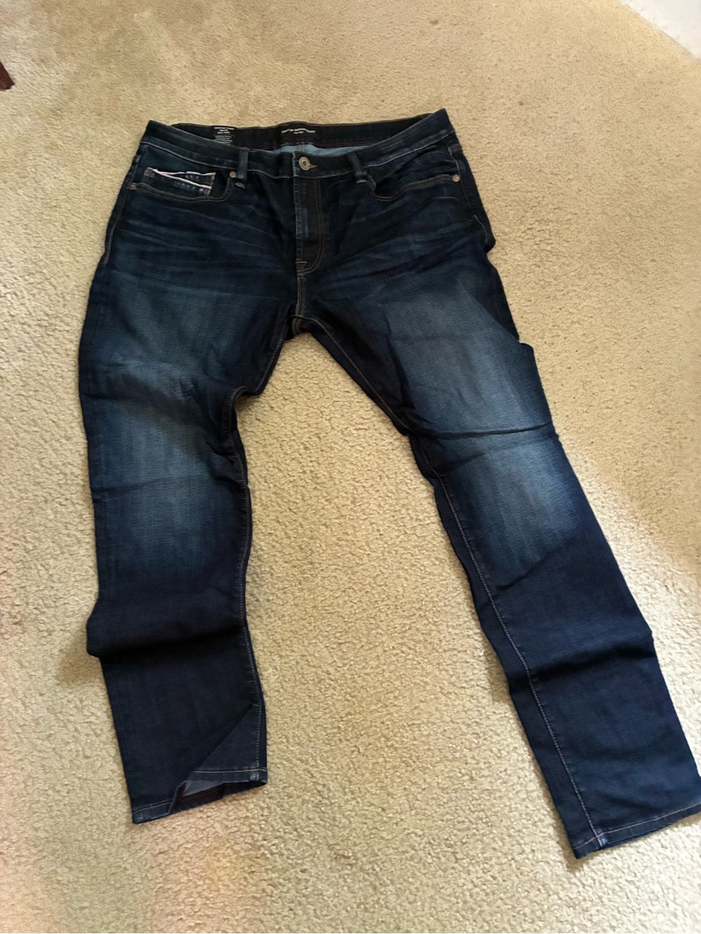 Cult of Individuality Dark Indigo Slim Straight Jeans 36x33